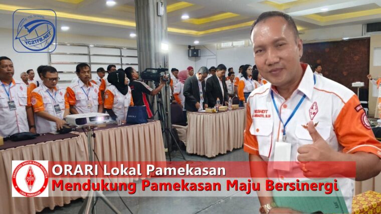 Muslok ke-VIII ORARI Lokal Pamekasan, Sepakati untuk Guyup dan Kompak! Organisasi Amatir Radio Indonesia (ORARI) Lokal Pamekasan