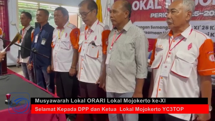 Muslok Ke-XI ORARI Lokal Mojokerto , Berjalan Sukses muslok ORARI Lokal Mojokerto