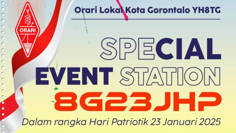 Spirit ORARI Lokal Kota Gorontalo dalam Semangat Hari Patriotik Ke-83 – (SES) 8G23JHP SES 8G23JHP Hari Patriotik ke-73 ORARI Lokal Gorontalo 2025