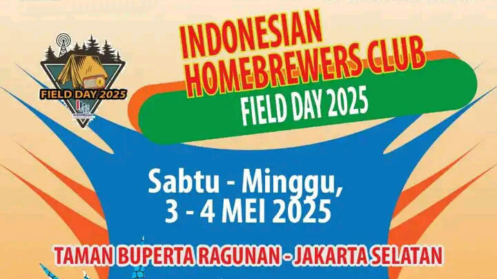 Field Day 2025 Indonesian Homebrewers Club