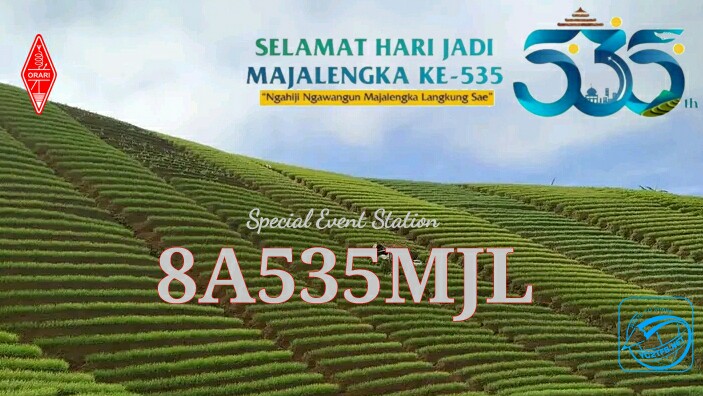 Special Event Station (SES) 8A535MJL ORARI Majalengka bakal Meriahkan Hari Jadi Kabupaten ke-535