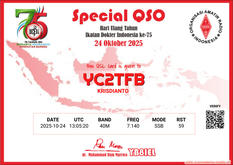 special qso hari ikatan dokter indonesia