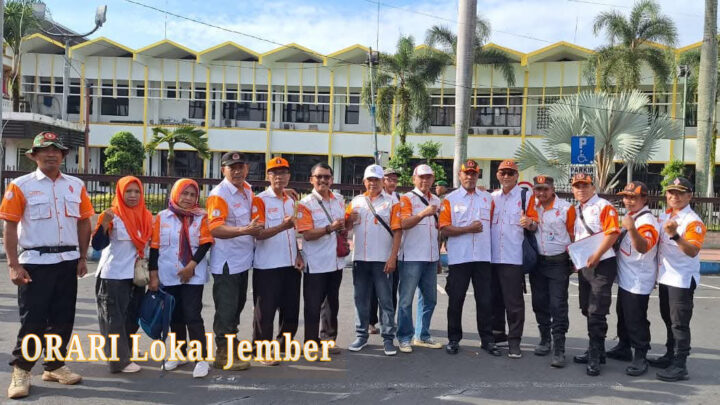 ORARI Lokal Jember Siaga Perkuat Komunikasi Bencana dalam Apel Kesiapsiagaan Bencana Hidrometeorologi