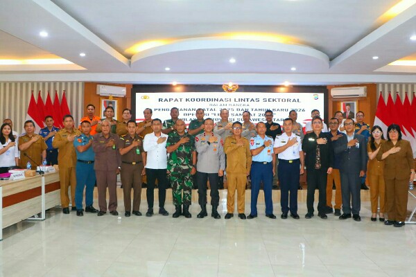 Kesiapan seluruh komponen dalam Pengamanan Nataru 2025-2026 Sulawesi Utara