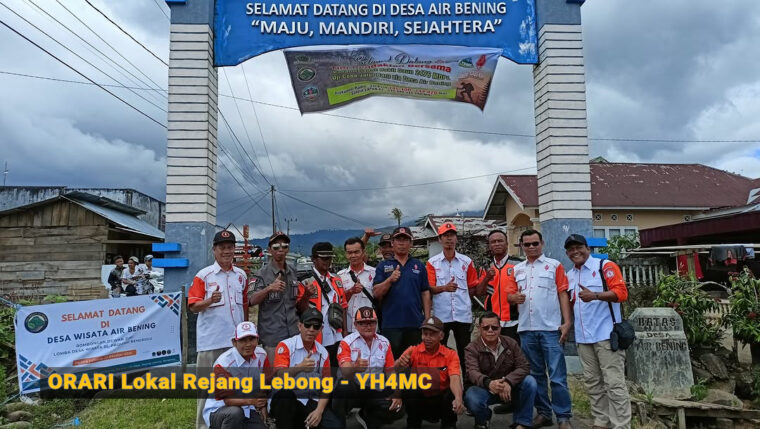 Peringati HUT ke-4, ORARI Rejang Lebong Gelar SES 8I4ABD, Promosikan Keajaiban Bukit Daun!