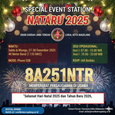 ORARI Lokal Kota Magelang SES 8A251NTR