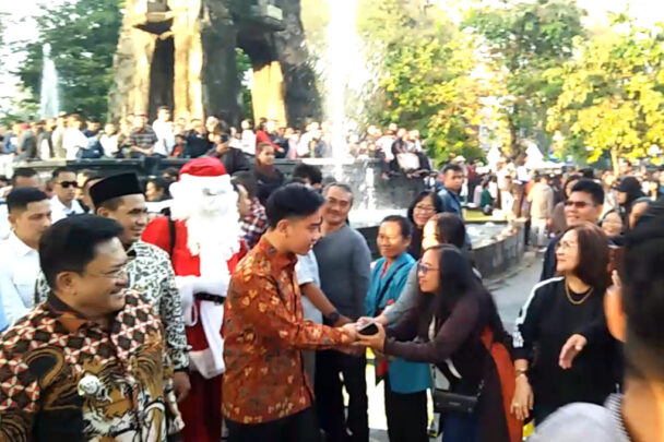 Perayaan Natal, Salatiga Rayakan Natal Bersama di Lapangan Pancasila