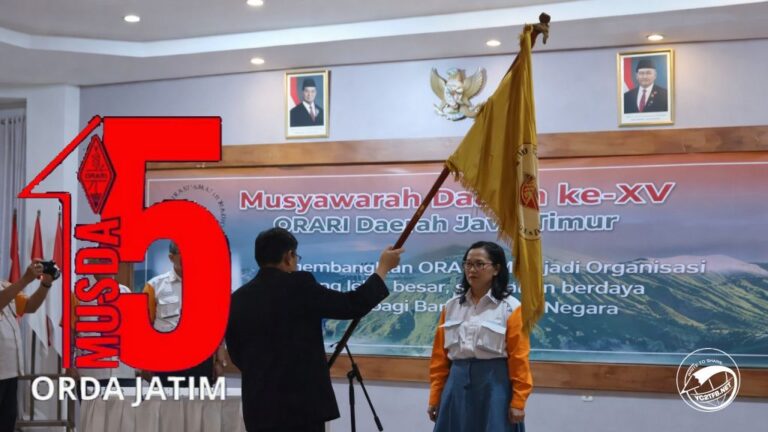 Sukses digelar Musda XV ORARI Daerah Jawa Timur 2026 di Malang menetapkan Endah Winarti YB3VI sebagai Ketua periode 2026–2031.