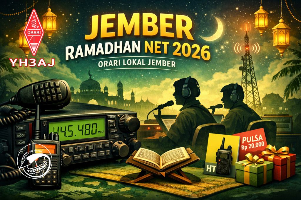 ORARI Lokal Jember Gelar "Jember Ramadhan Net 2026"