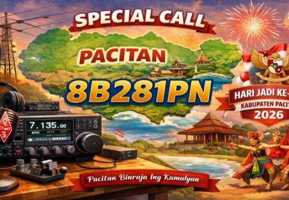 Special Call yang juga merupakan Special Event Station (SES) 8B281PN adalah bertujuan untuk memperingati Hari Jadi ke-281 Kabupaten Pacitan Tahun 202