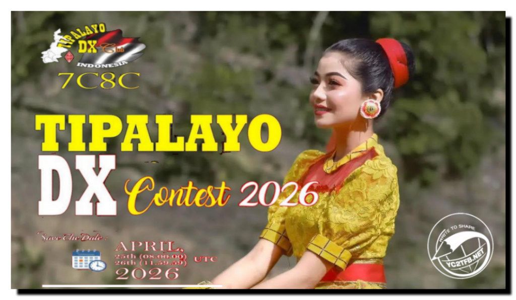 Tipalayo DX Contest 2026 Segera Digelar April Mendatang