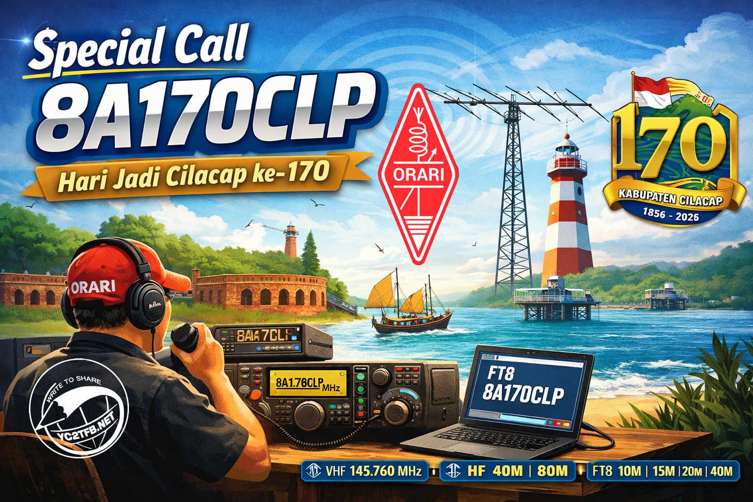 Special Call 8A170CLP Peringati Hari Jadi Kabupaten Cilacap ke-170