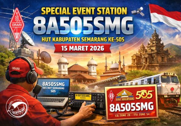 Special Event Station (SES) 8A505SMG pada 15 Maret 2026 untuk memperingati Hari Jadi Kabupaten Semarang ke-505