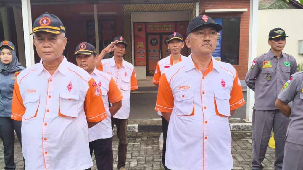 ORARI Pati Hadiri Apel Sabuk Kamtibmas Polresta Pati