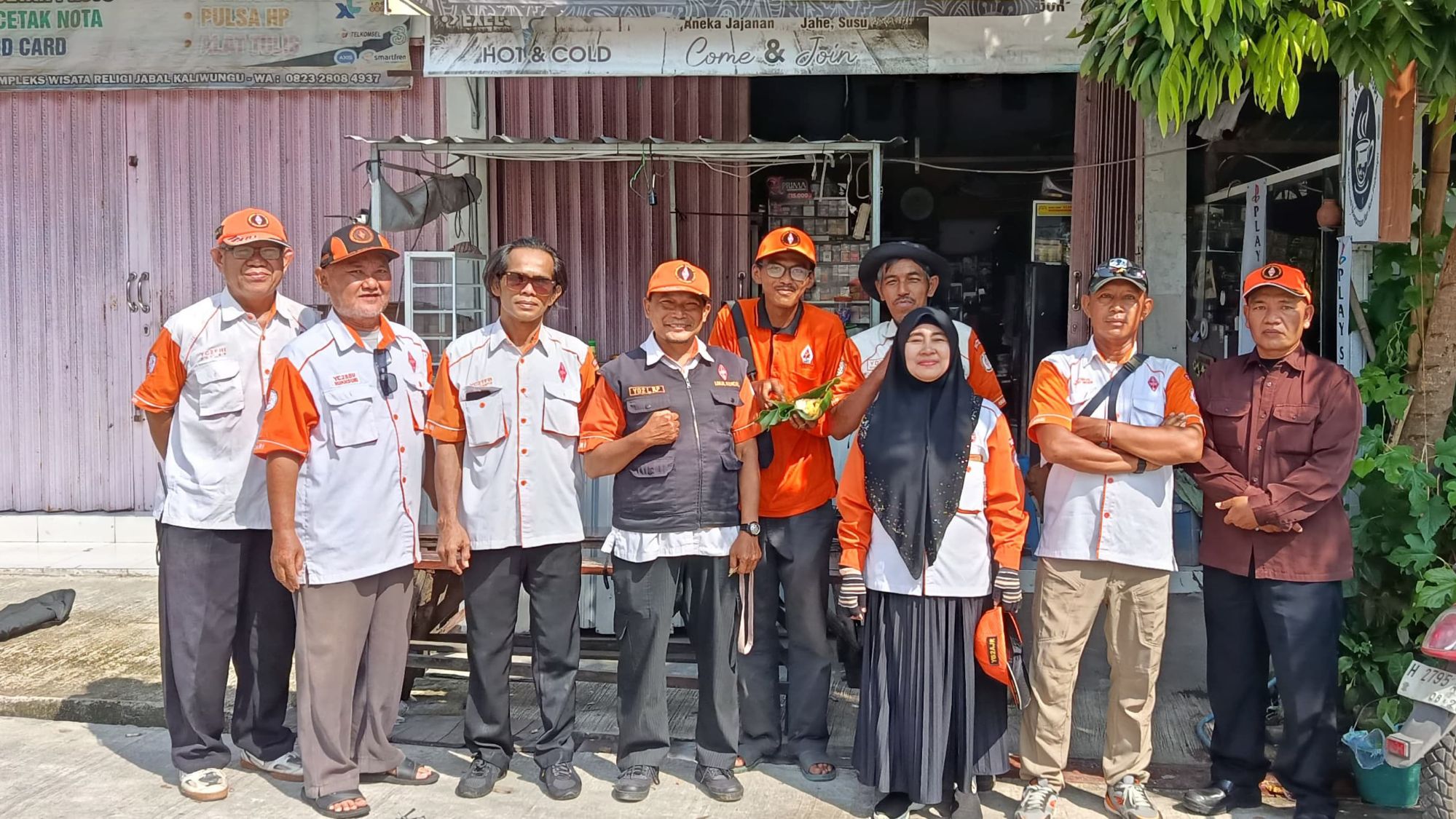 Dukungan Komunikasi (Dukom) Ziarah HUT Batang