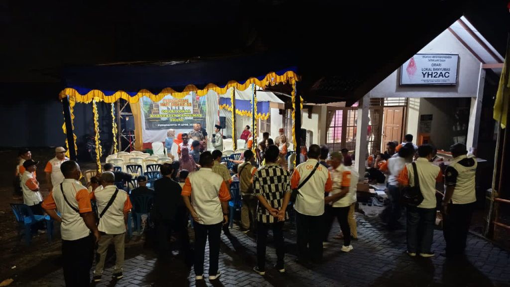 Halal Bihalal dan HUT ORARI Banyumas ke-52 di Halaman Sekretariat Purwokerto