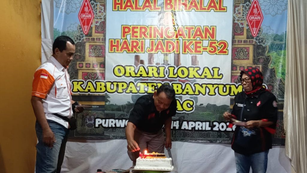 Rangkaian Acara Halal Bihalal dan HUT ORARI Banyumas ke-52