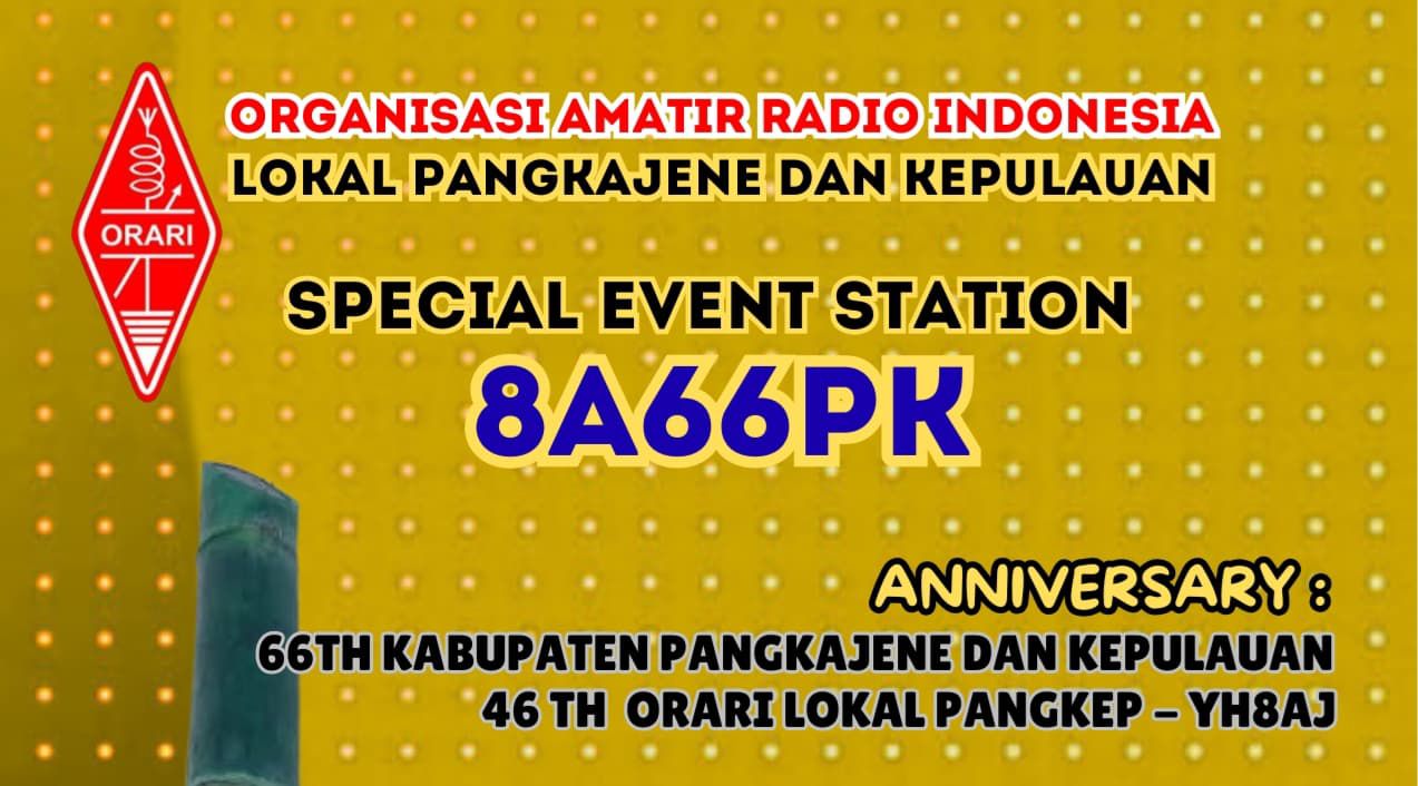 SES 8A66PK ORARI Lokal Pangkep