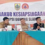 ORARI Pemalang mengikuti rakor kesiapsiagaan erupsi Gunung Slamet bersama BPBD dan PVMBG di Pulosari, menyiapkan jaringan komunikasi darurat