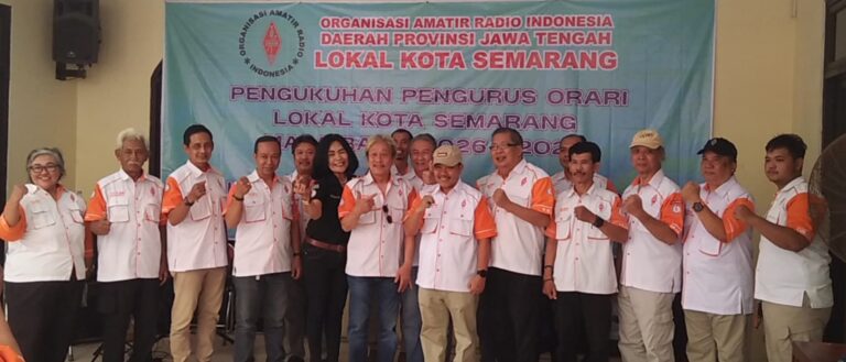 Pengurus ORARI Lokal Kota Semarang (2026-2029)