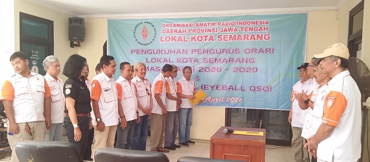 Pengurus ORARI Lokal Kota Semarang (2026-2029)