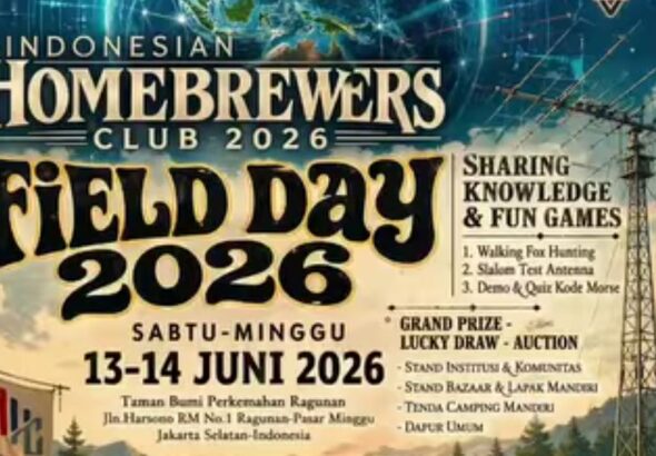 Indonesian Homebrewers Club (IHC) Field Day 2026