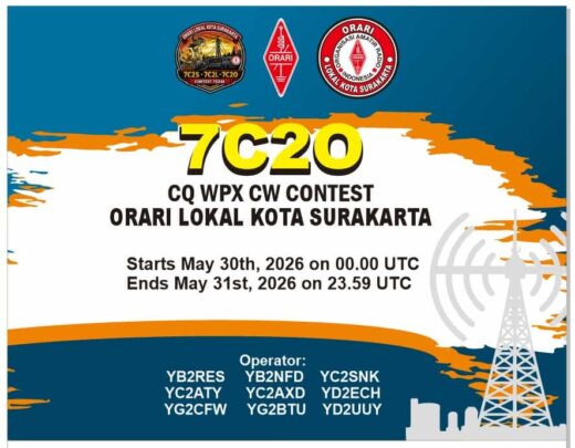 Stasiun Contest 7C20 turut memeriahkan Muslok dan SES 8A15SKA ORARI Surakarta