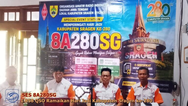 SES 8A280SG ORARI Lokal Sragen