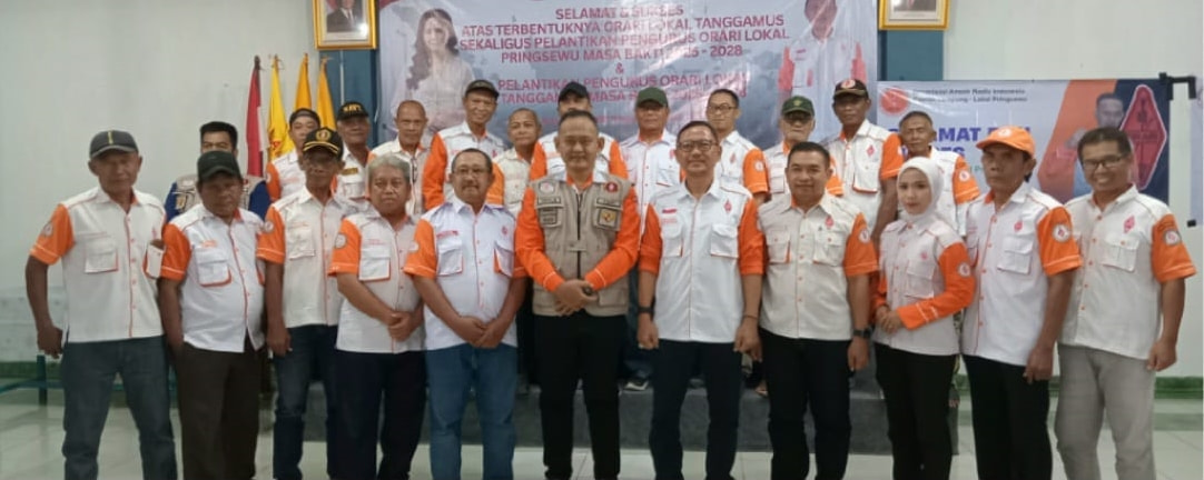 Pengurus ORARI Loka Pringsewu