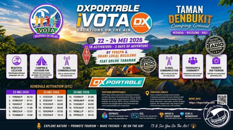 DXPortable iVOTA Bali 2026: Dari Taman Denbukit