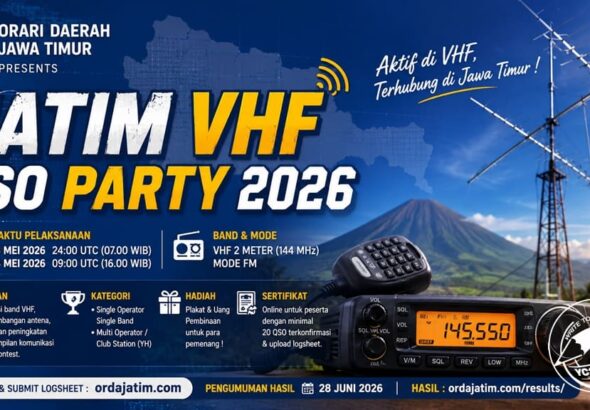 ORARI Daerah Jawa Timur, kegiatan Jatim VHF QSO Party 2026