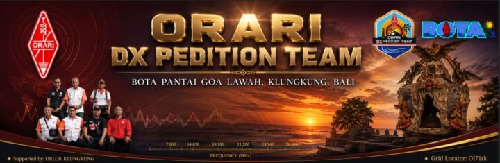 DXPedition Team ORARI Lokal Klungkung Bota Pantai Goa Lawah
