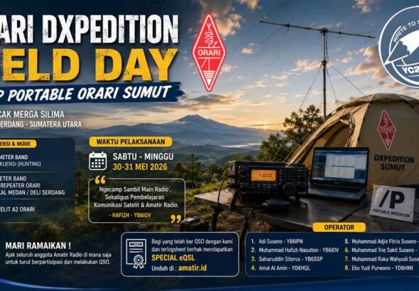 ORARI DXPEDITION Field Day Camp Portable Sumut