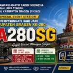 SES 8A280SG ORARI Lokal Sragen - HUT Kabupaten Sragen Ke-280
