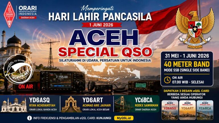 Aceh Special QSO Hari Lahir Pancasila