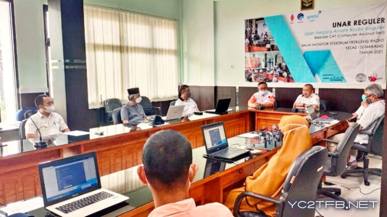 Ujian Negara Amatir Radio - UNAR Balmon Semarang 31 Juni 2021