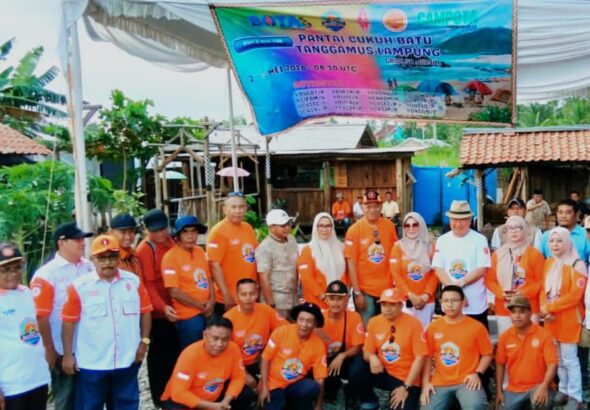 ORARI DXpedition Team menggelar Camping On The Air (CAMPOTA) dan Beaches On The Air (BOTA) di Pantai Cukuhbatu, Kotaagung,Tanggamus, Lampung.