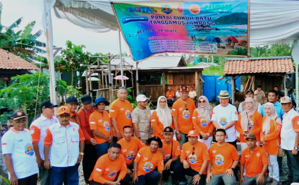 ORARI DXpedition Team menggelar Camping On The Air (CAMPOTA) dan Beaches On The Air (BOTA) di Pantai Cukuhbatu, Kotaagung,Tanggamus, Lampung.