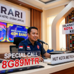 Sambut HUT Kota Metro ke-89, ORARI Lokal Metro menggelar Special Event Station (SES) 8G89MTR