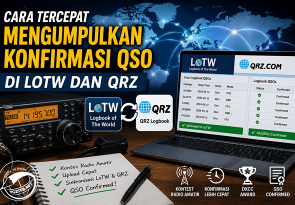 Tips trik cara cepat mendapatkan konfirmasi QSO di LoTW dan QRZ