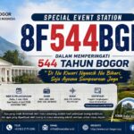 HUT Kota Bogor Ke-544 SES 8F544BGR ORARI Lokal Kota Bogor