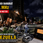 IARU Region 3 menetapkan 7.135 MHz sebagai frekuensi darurat pasca gempa besar Venezuela