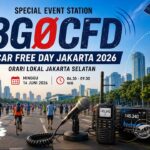 SES 8G0CFD Car Free Day Jakarta