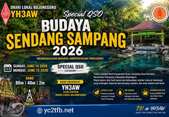 YH3AW - Special QSO Budaya Sendang Sampang