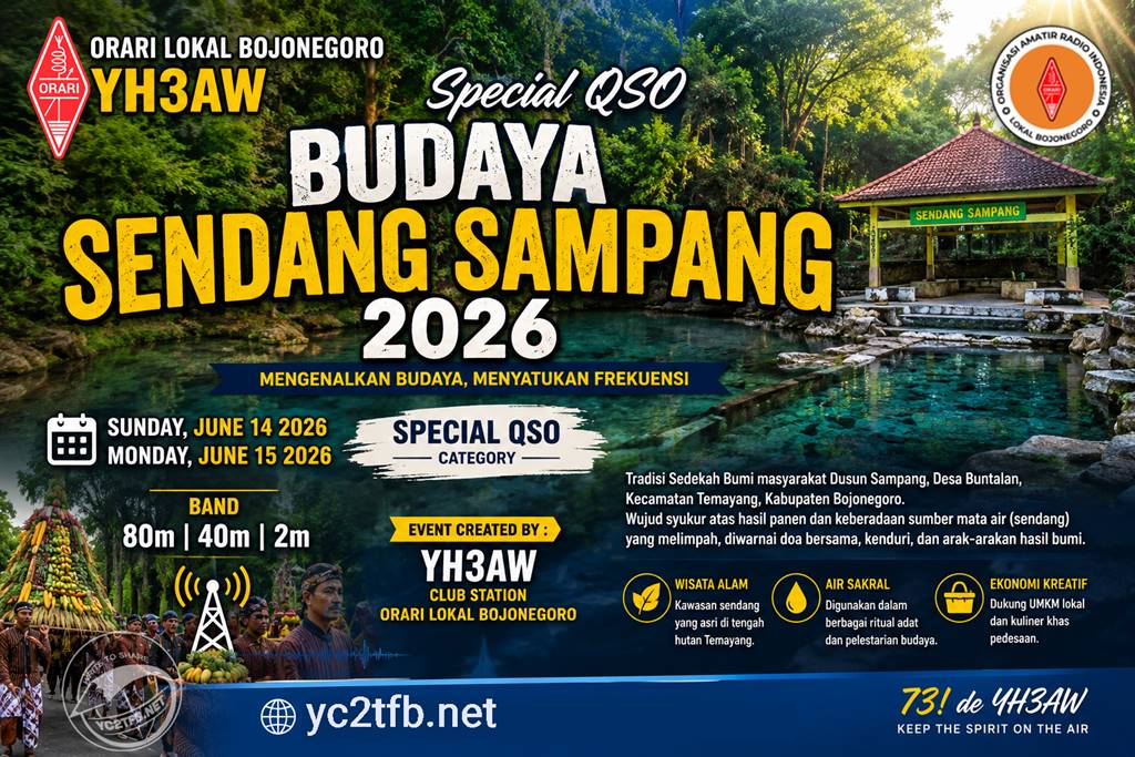 YH3AW - Special QSO Budaya Sendang Sampang