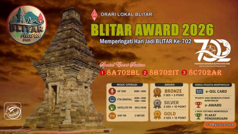 Blitar Award 2026 - ORARI lokal Blitar