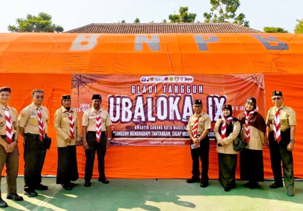 ORARI Kota Magelang Dukung Gladi Tangguh Ubaloka IX 2026, Latih Komunikasi SAR bagi Relawan Pramuka