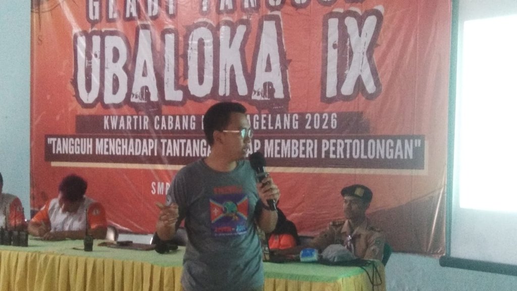 ORARI Lokal Kota Magelang (YH2BE) berperan memberikan materi dan praktik Komunikasi SAR