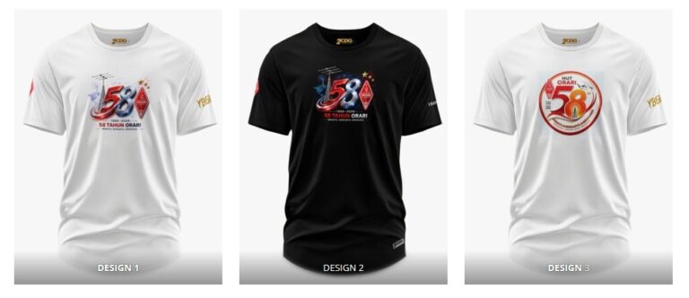 KAOS HUT ORARI ke-58 Tahun 2026