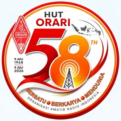 LOGO HUT ORARI Ke-58